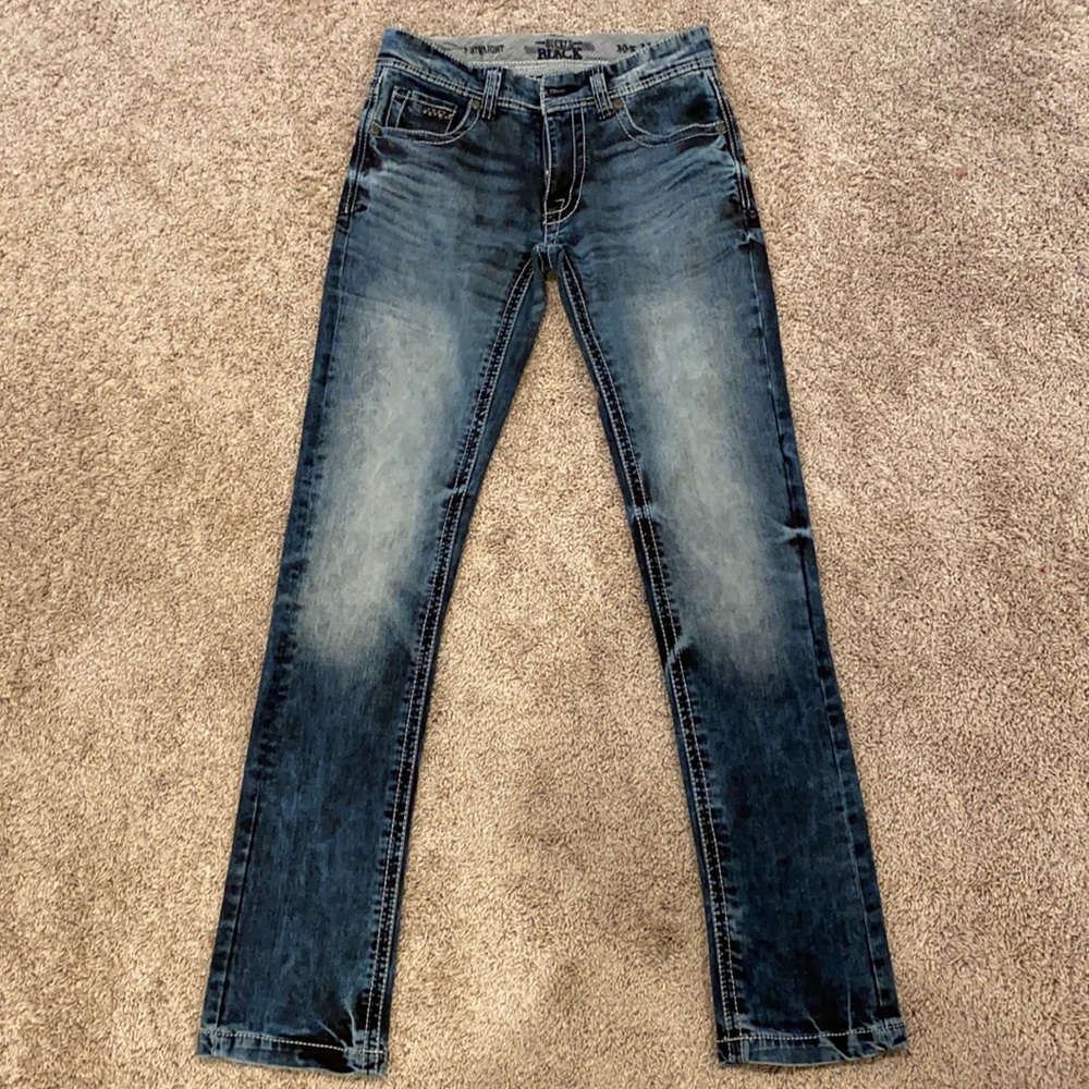 Buckle Black Jeans